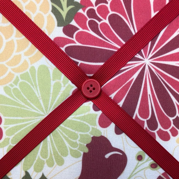 Retro Floral Padded Inspirational Display Bulletin Board - Picture 6 of 9